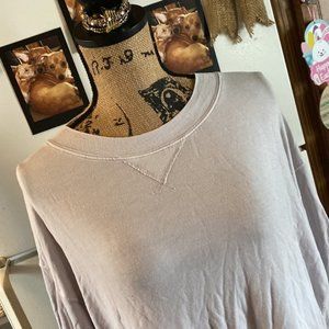 JOYLAB oversized long sleeve athletic tee shirt size women’s small